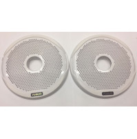 7" White Grille to suit MS-FR7021 Speakers, Pair - 010-01650-00 - Fusion